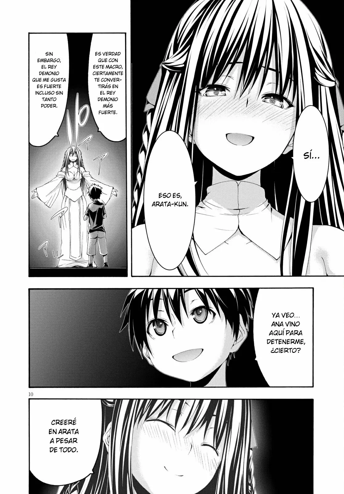 Trinity Seven: 7-Nin no Mahoutsukai capítulo 129 página 10