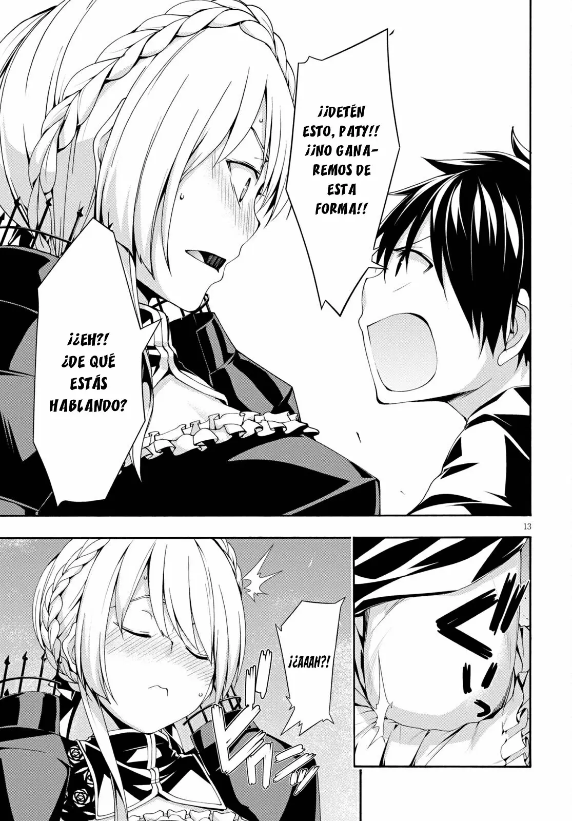 Trinity Seven: 7-Nin no Mahoutsukai capítulo 129 página 13
