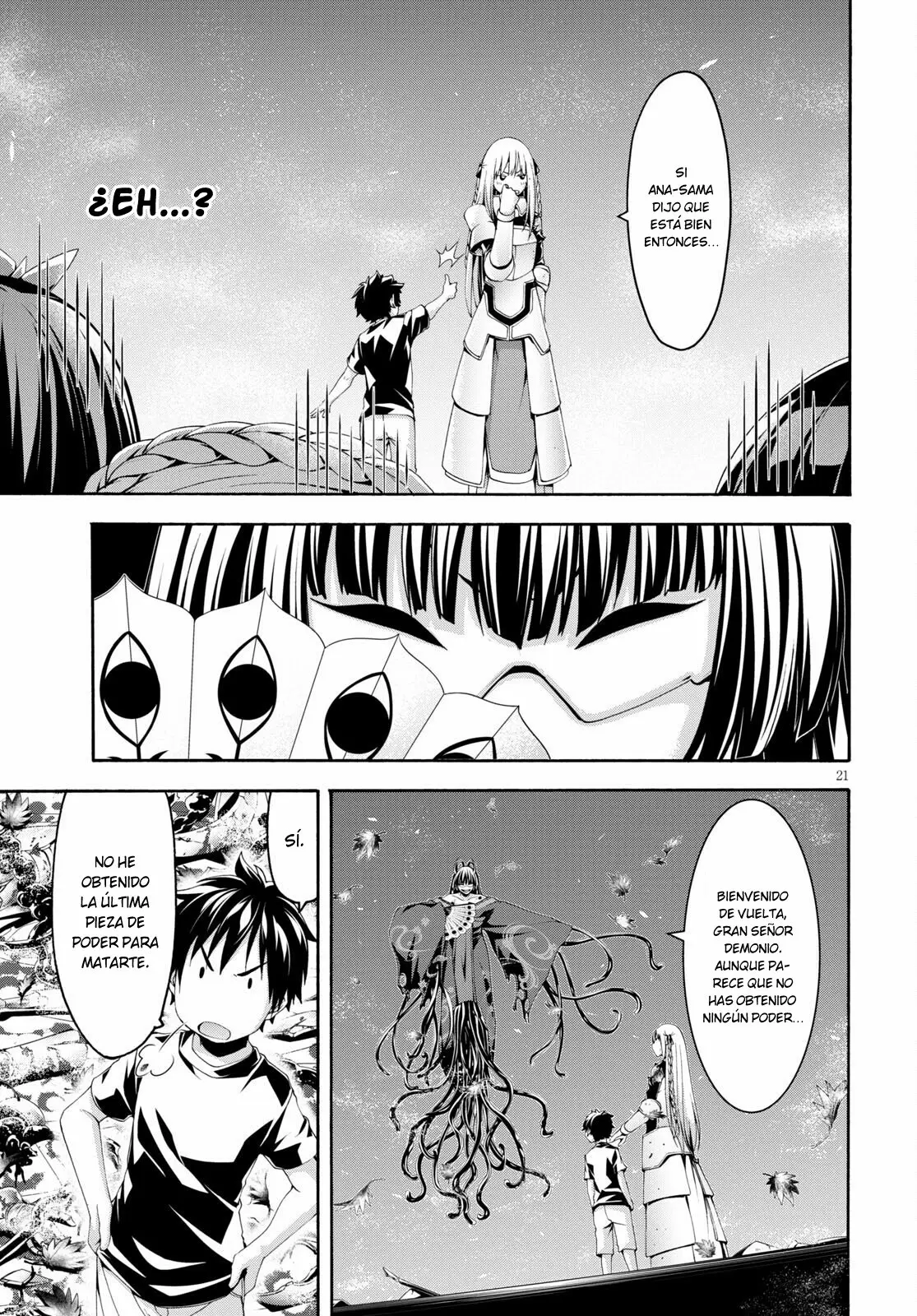 Trinity Seven: 7-Nin no Mahoutsukai capítulo 129 página 21