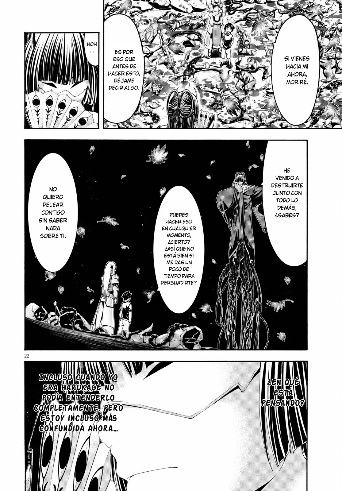 Trinity Seven: 7-Nin no Mahoutsukai capítulo 129 página 22