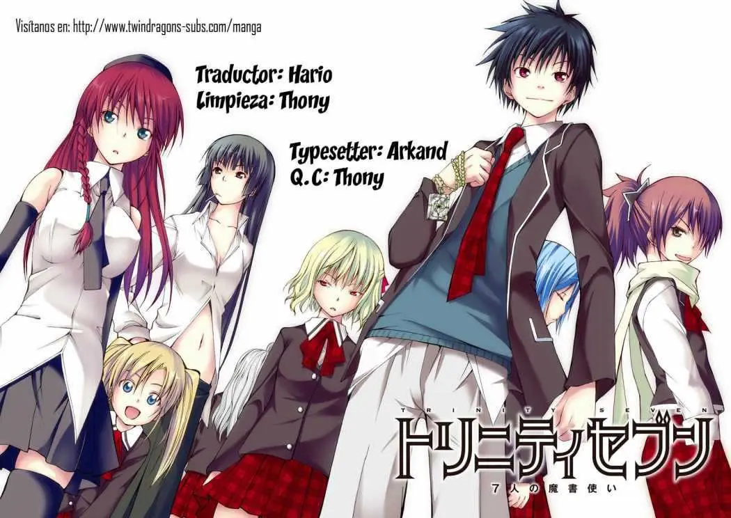 Trinity Seven: 7-Nin no Mahoutsukai capítulo 13 página 17