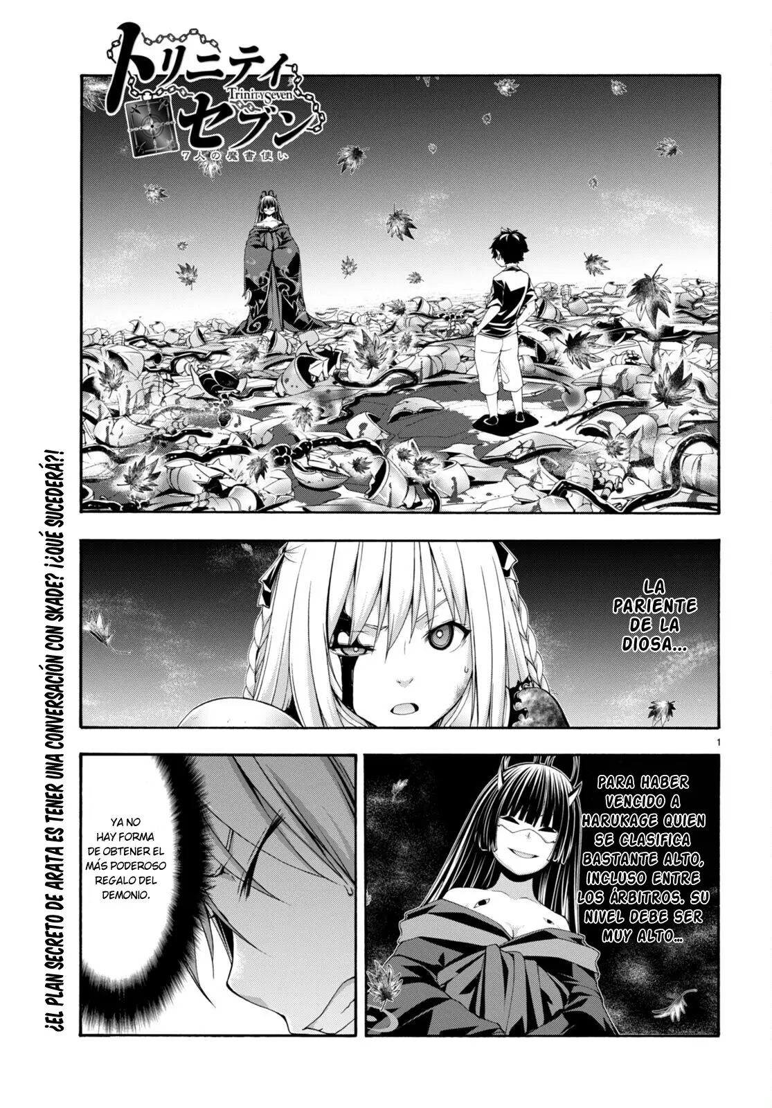 Trinity Seven: 7-Nin no Mahoutsukai capítulo 130 página 1