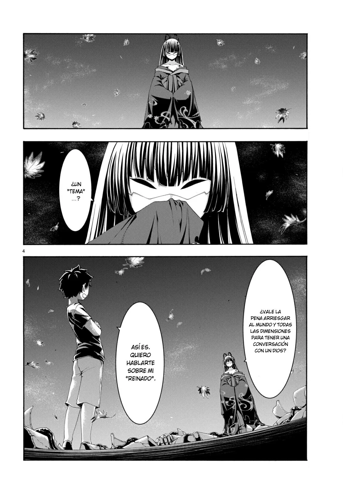 Trinity Seven: 7-Nin no Mahoutsukai capítulo 130 página 4
