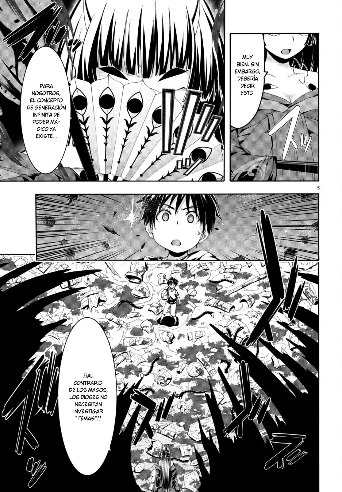 Trinity Seven: 7-Nin no Mahoutsukai capítulo 130 página 5