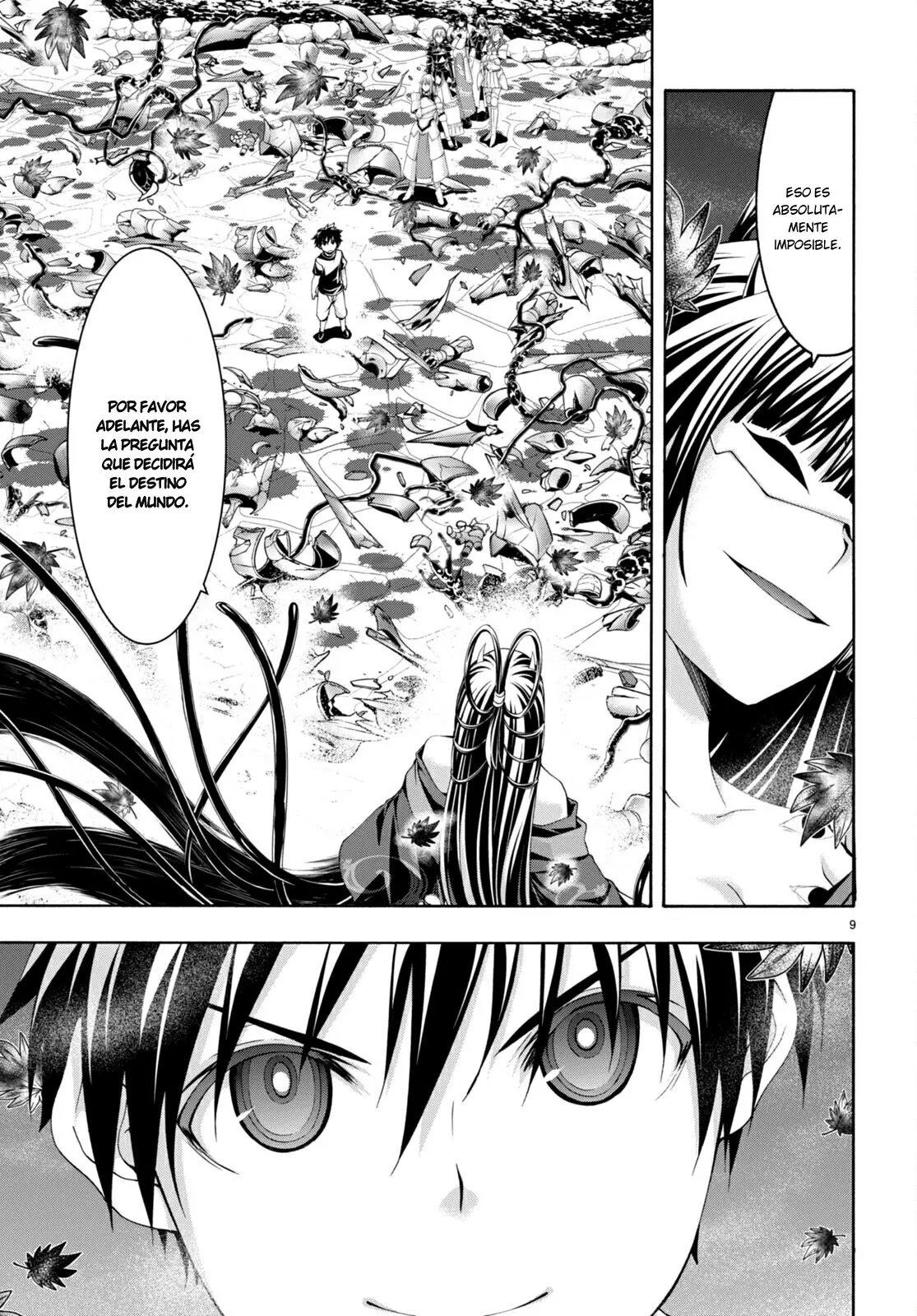 Trinity Seven: 7-Nin no Mahoutsukai capítulo 130 página 9