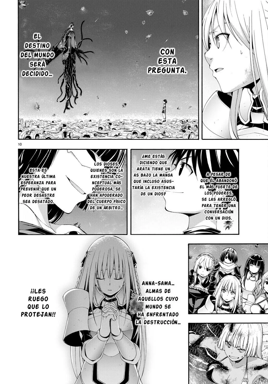 Trinity Seven: 7-Nin no Mahoutsukai capítulo 130 página 10