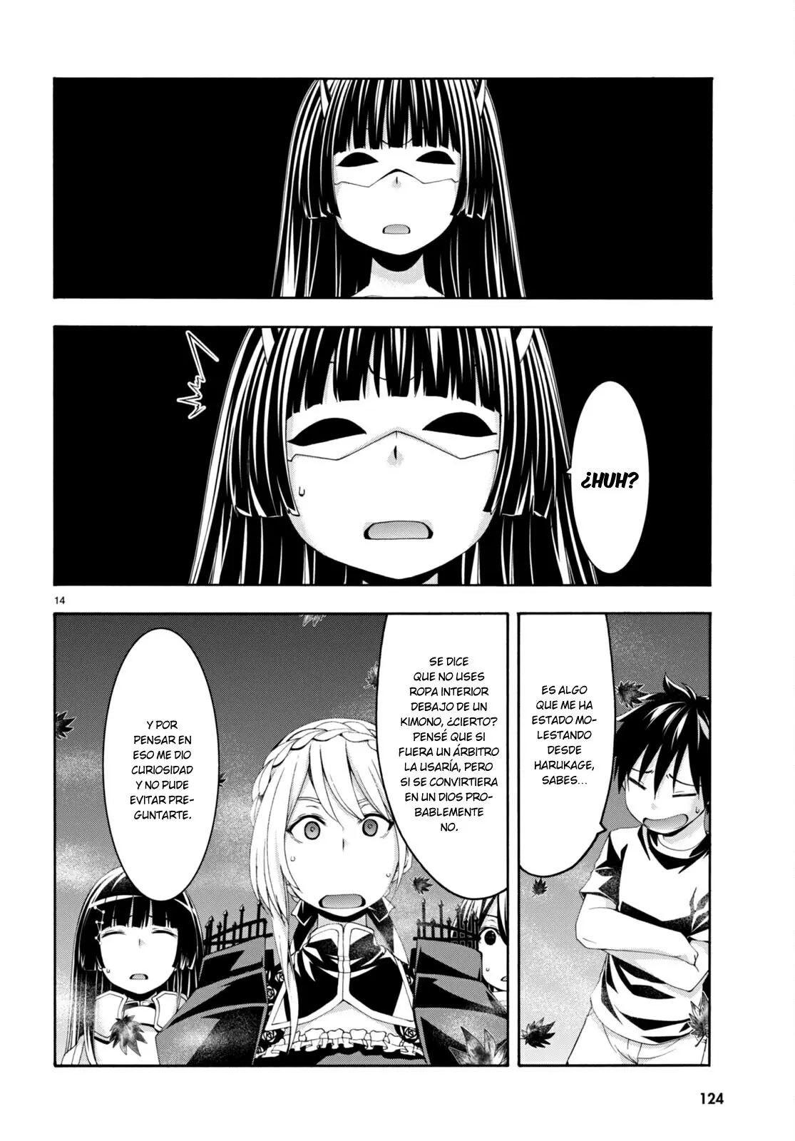 Trinity Seven: 7-Nin no Mahoutsukai capítulo 130 página 13