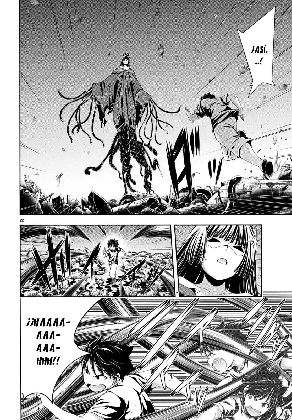 Trinity Seven: 7-Nin no Mahoutsukai capítulo 130 página 21