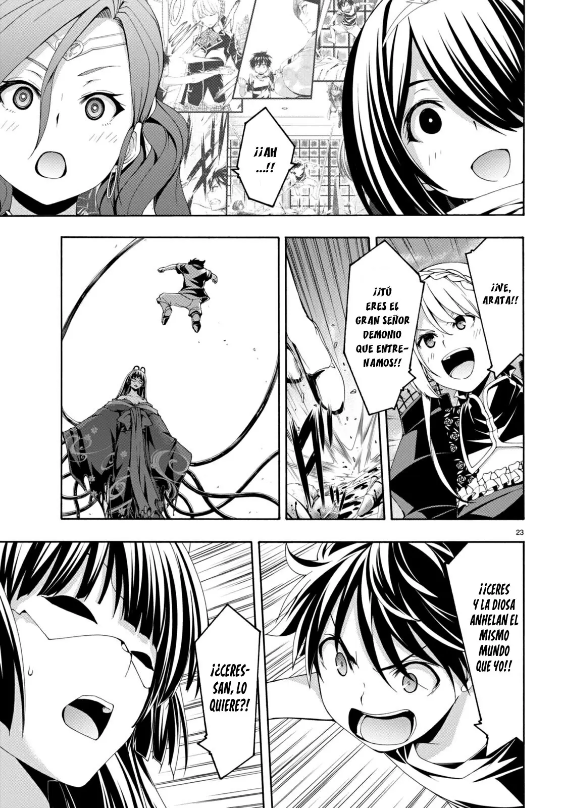 Trinity Seven: 7-Nin no Mahoutsukai capítulo 130 página 22