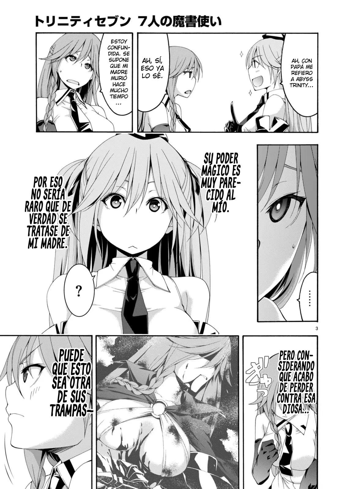 Trinity Seven: 7-Nin no Mahoutsukai capítulo 132 página 7