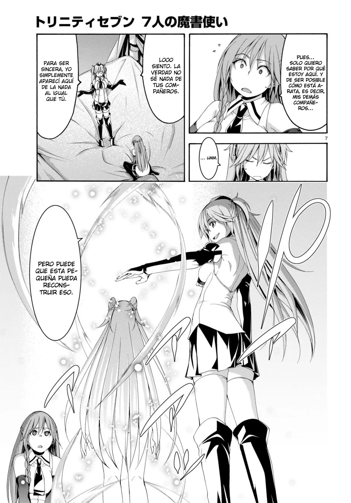 Trinity Seven: 7-Nin no Mahoutsukai capítulo 132 página 11