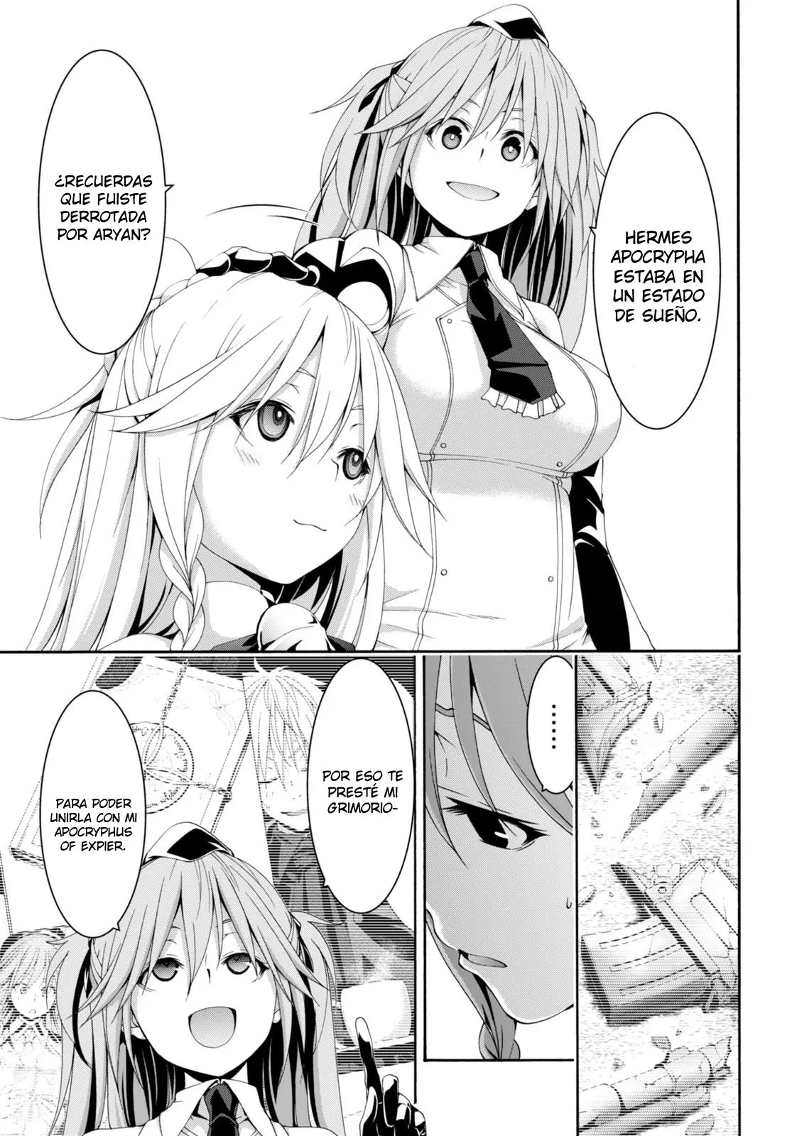 Trinity Seven: 7-Nin no Mahoutsukai capítulo 132 página 13