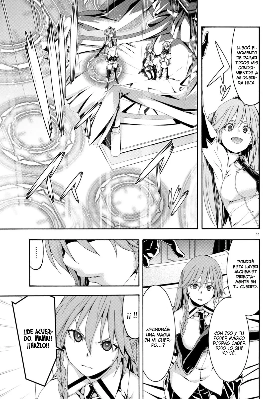 Trinity Seven: 7-Nin no Mahoutsukai capítulo 132 página 15