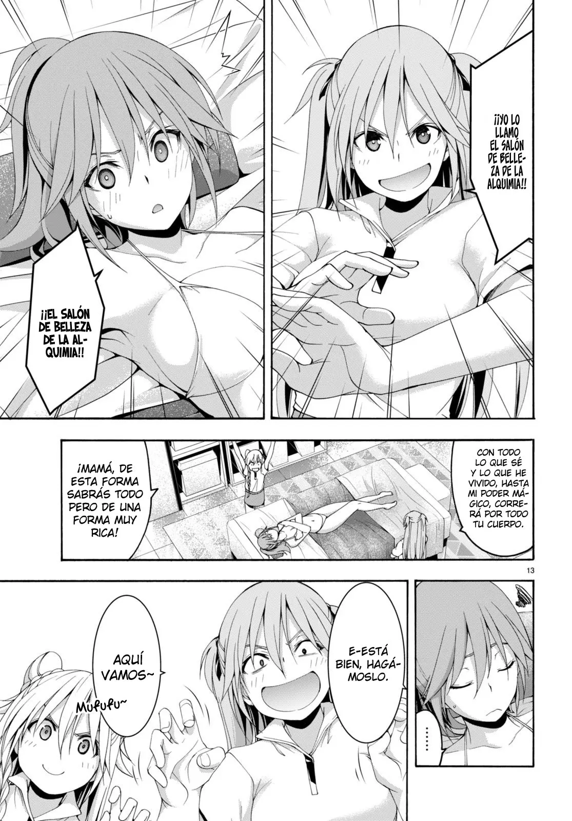Trinity Seven: 7-Nin no Mahoutsukai capítulo 132 página 17