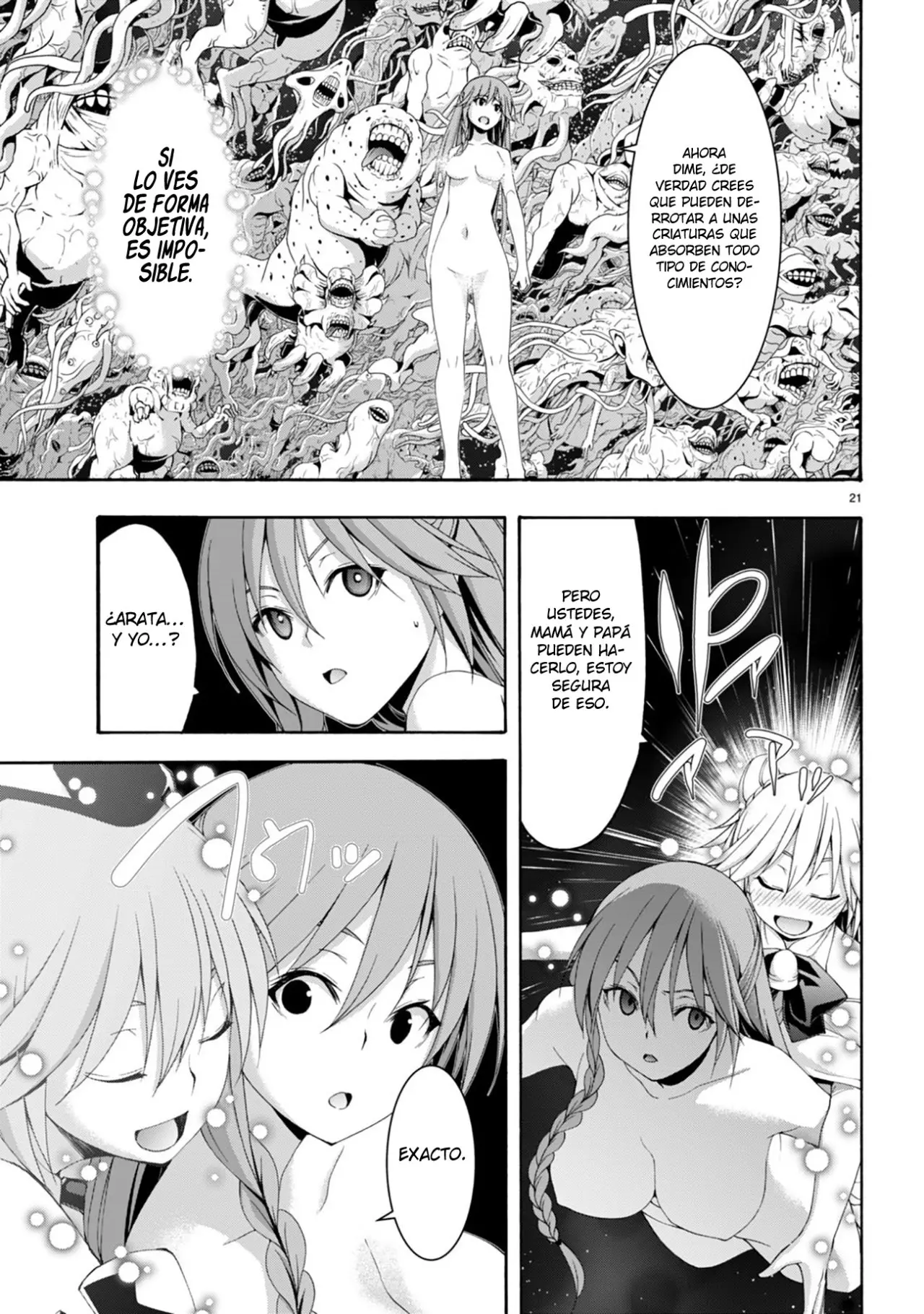 Trinity Seven: 7-Nin no Mahoutsukai capítulo 132 página 25