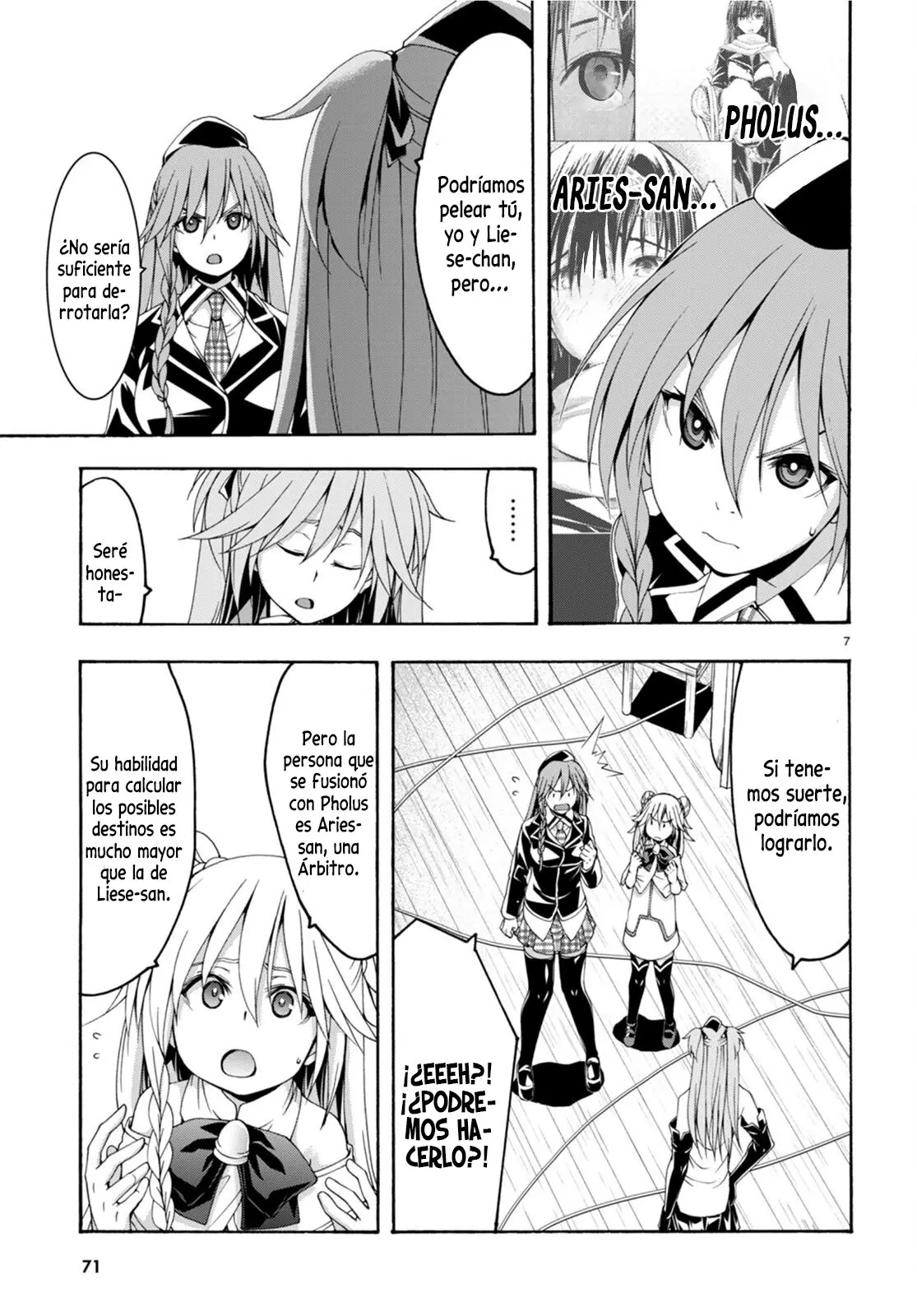 Trinity Seven: 7-Nin no Mahoutsukai capítulo 133 página 8