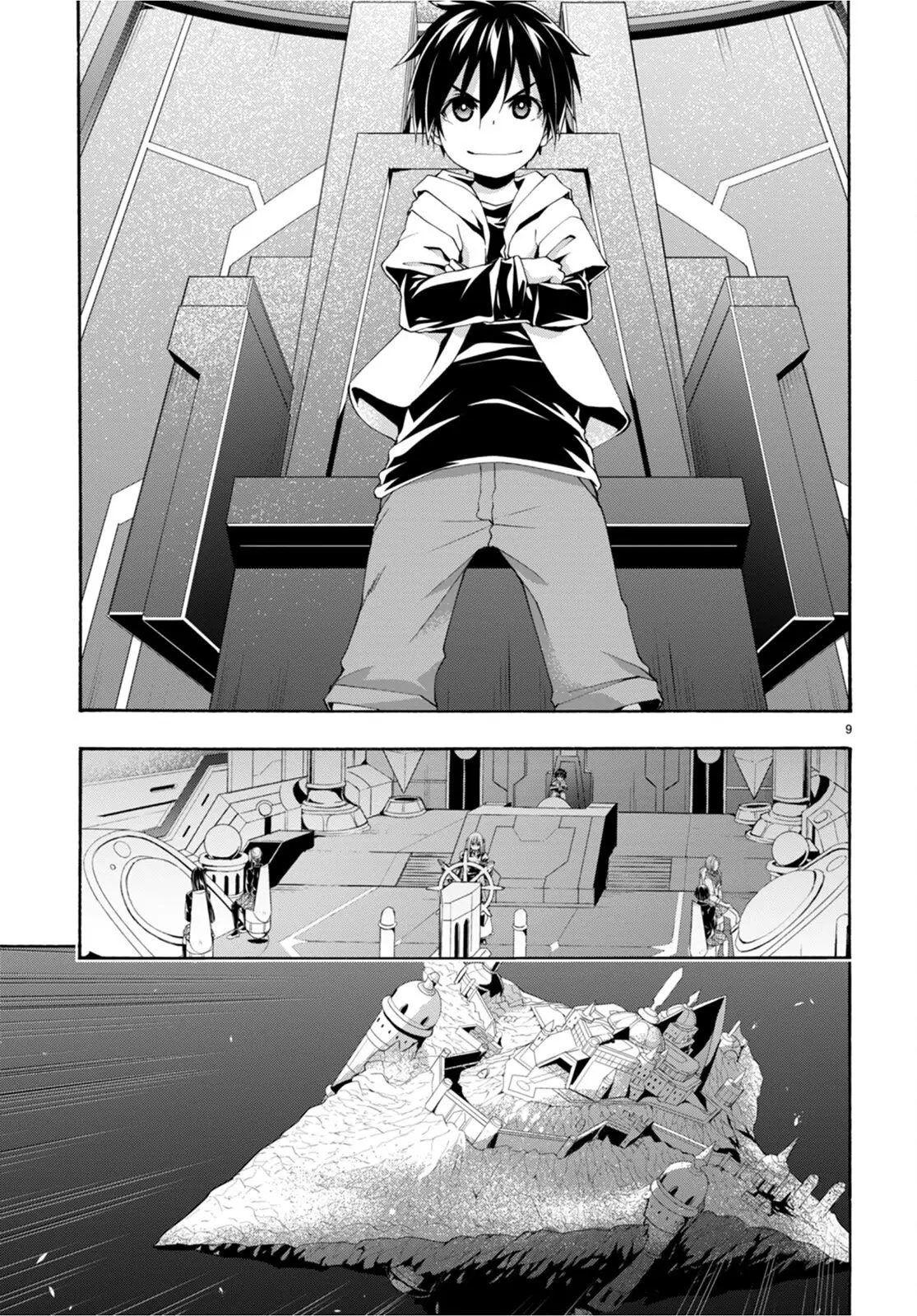 Trinity Seven: 7-Nin no Mahoutsukai capítulo 133 página 10