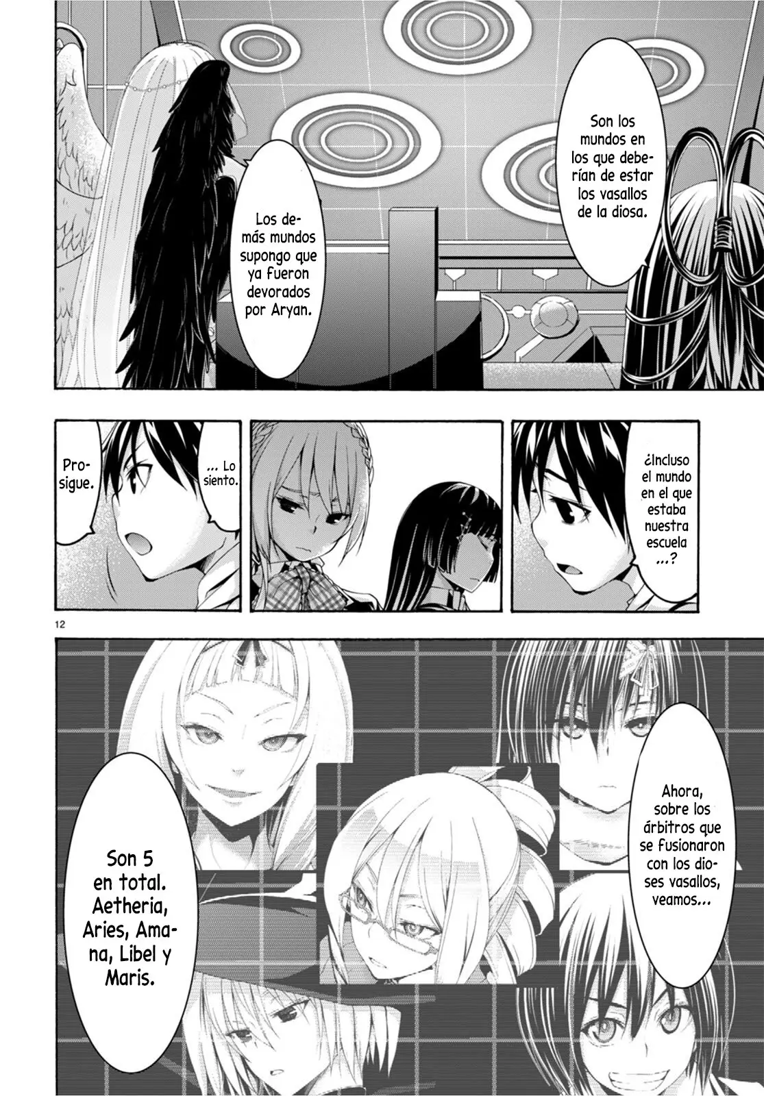 Trinity Seven: 7-Nin no Mahoutsukai capítulo 133 página 13
