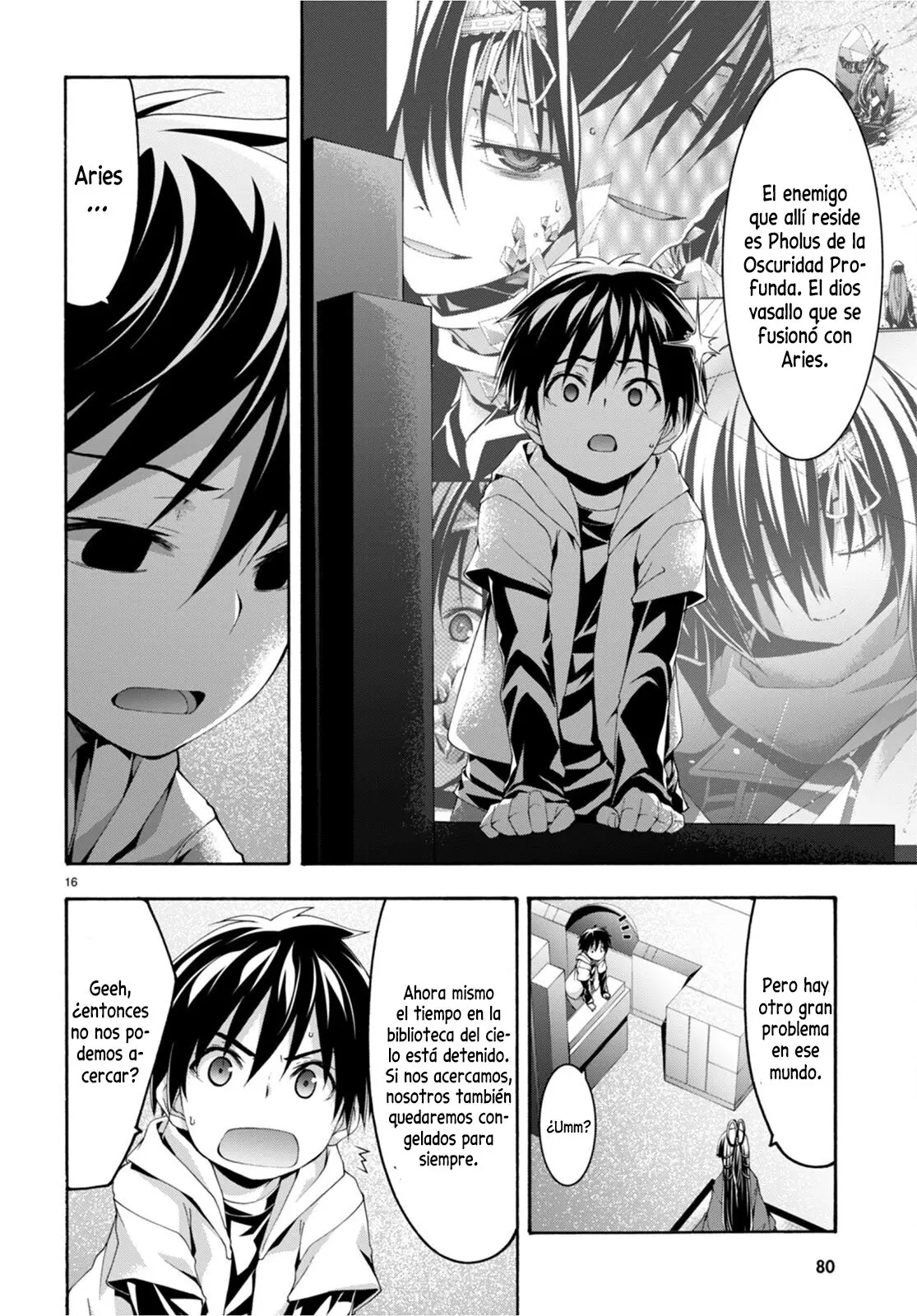 Trinity Seven: 7-Nin no Mahoutsukai capítulo 133 página 17