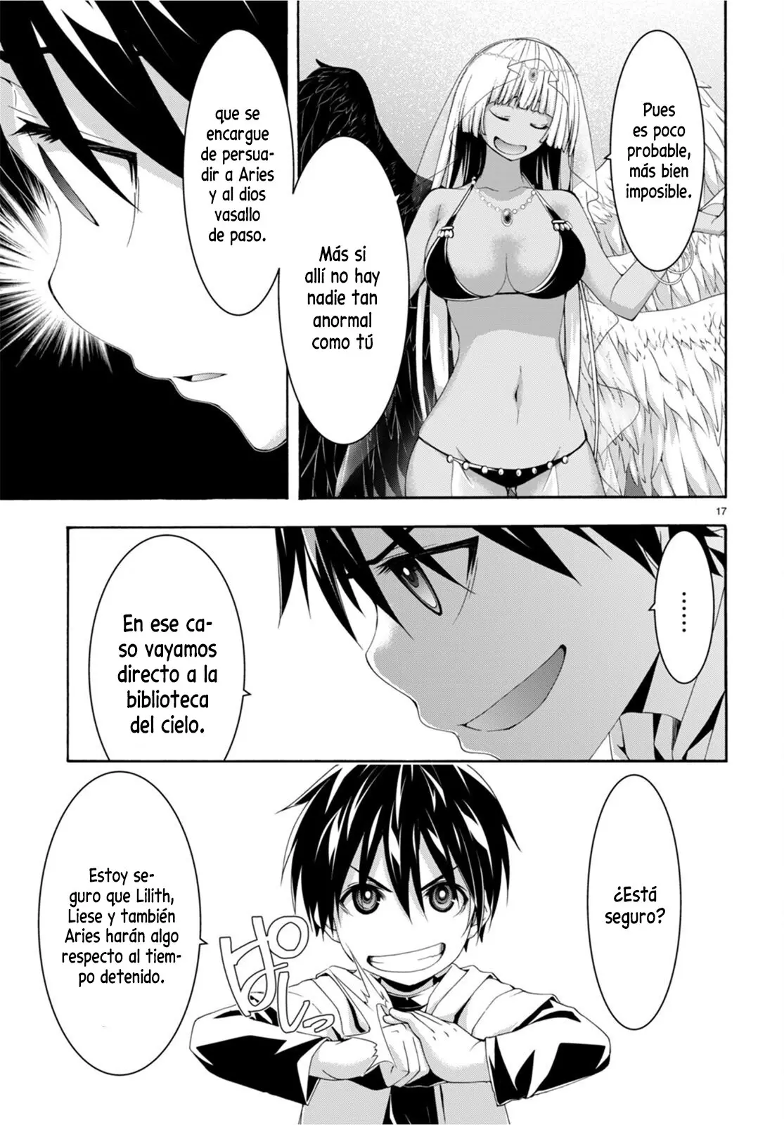 Trinity Seven: 7-Nin no Mahoutsukai capítulo 133 página 18