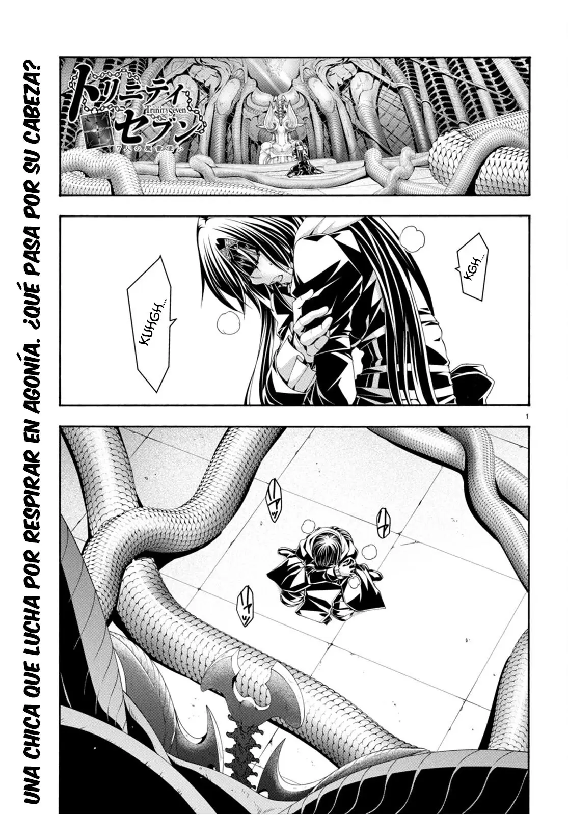 Trinity Seven: 7-Nin no Mahoutsukai capítulo 134 página 2