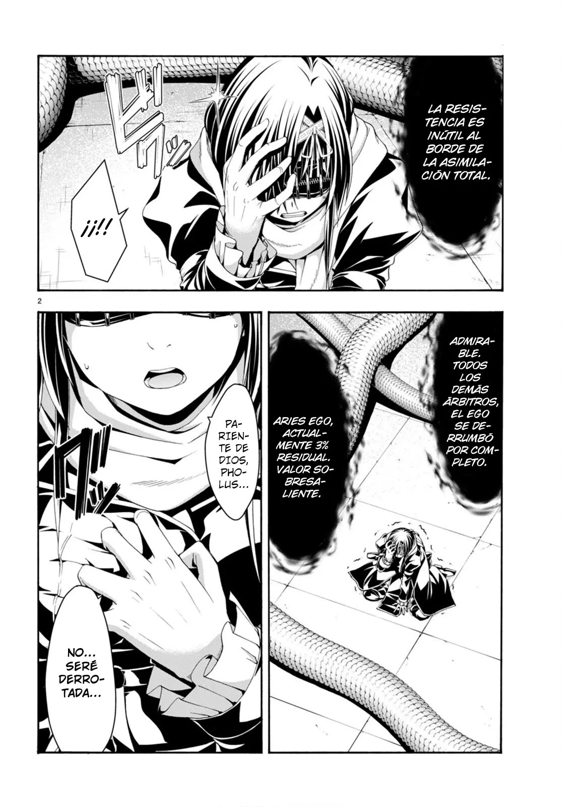 Trinity Seven: 7-Nin no Mahoutsukai capítulo 134 página 3