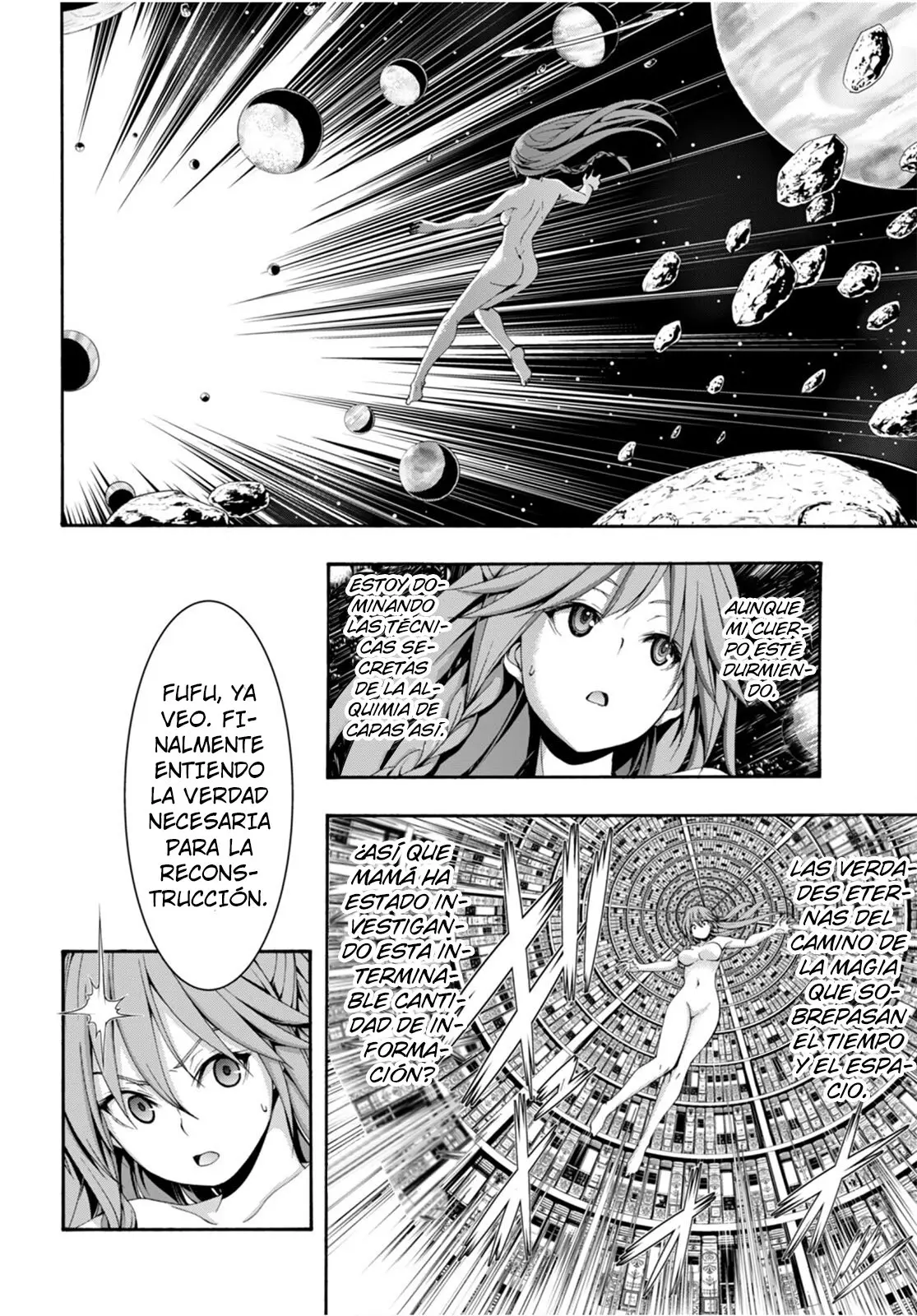 Trinity Seven: 7-Nin no Mahoutsukai capítulo 134 página 9