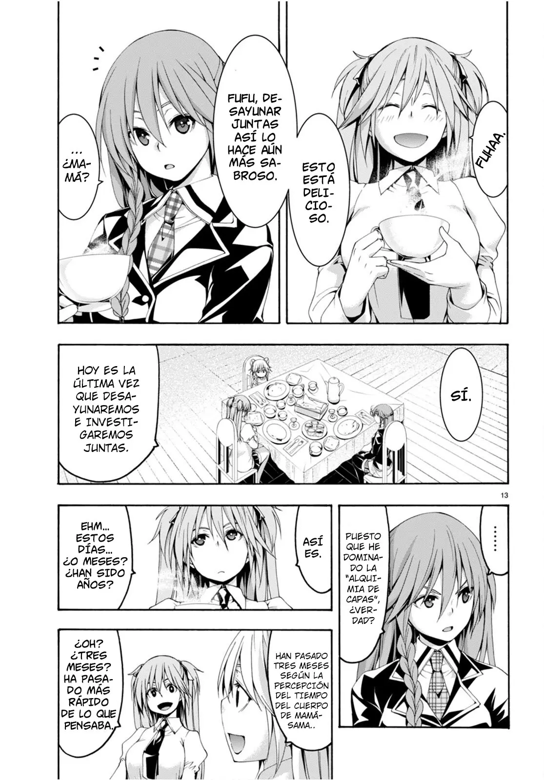 Trinity Seven: 7-Nin no Mahoutsukai capítulo 134 página 14