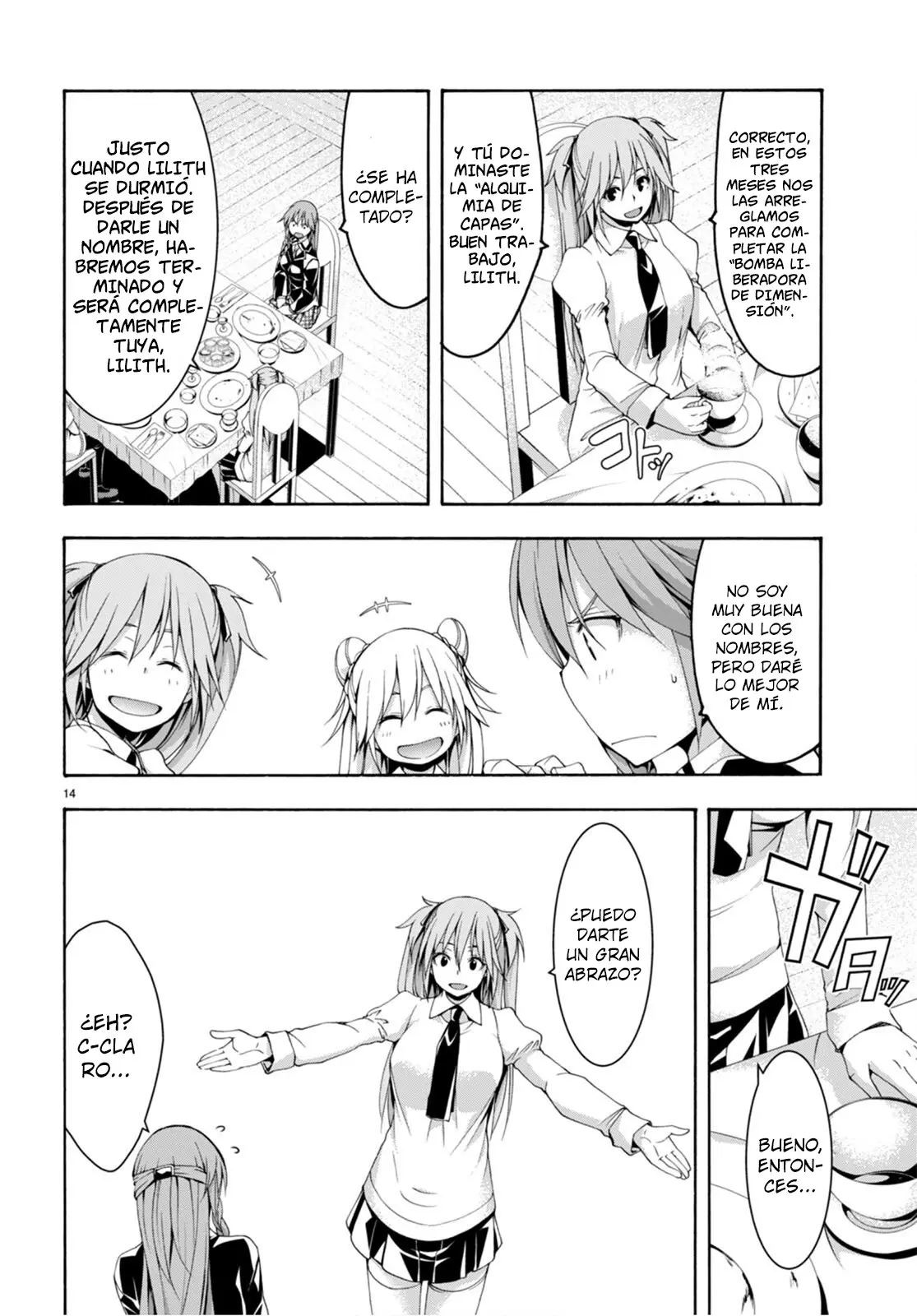 Trinity Seven: 7-Nin no Mahoutsukai capítulo 134 página 15