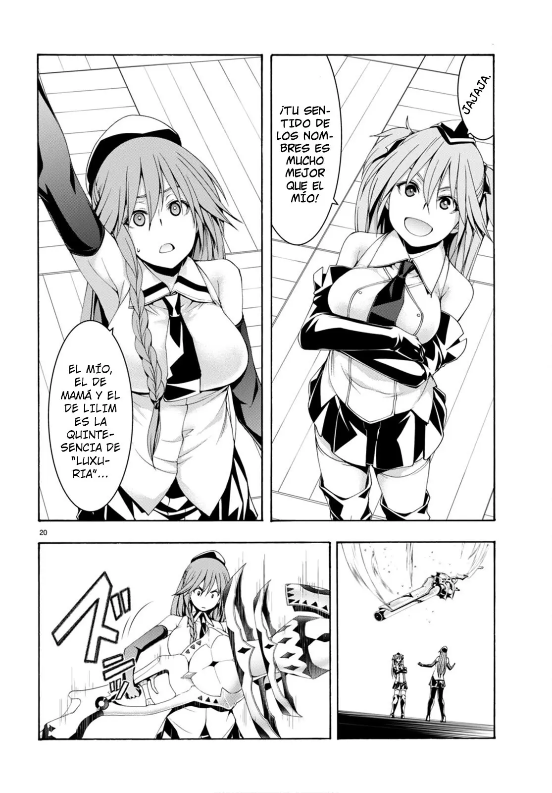 Trinity Seven: 7-Nin no Mahoutsukai capítulo 134 página 20