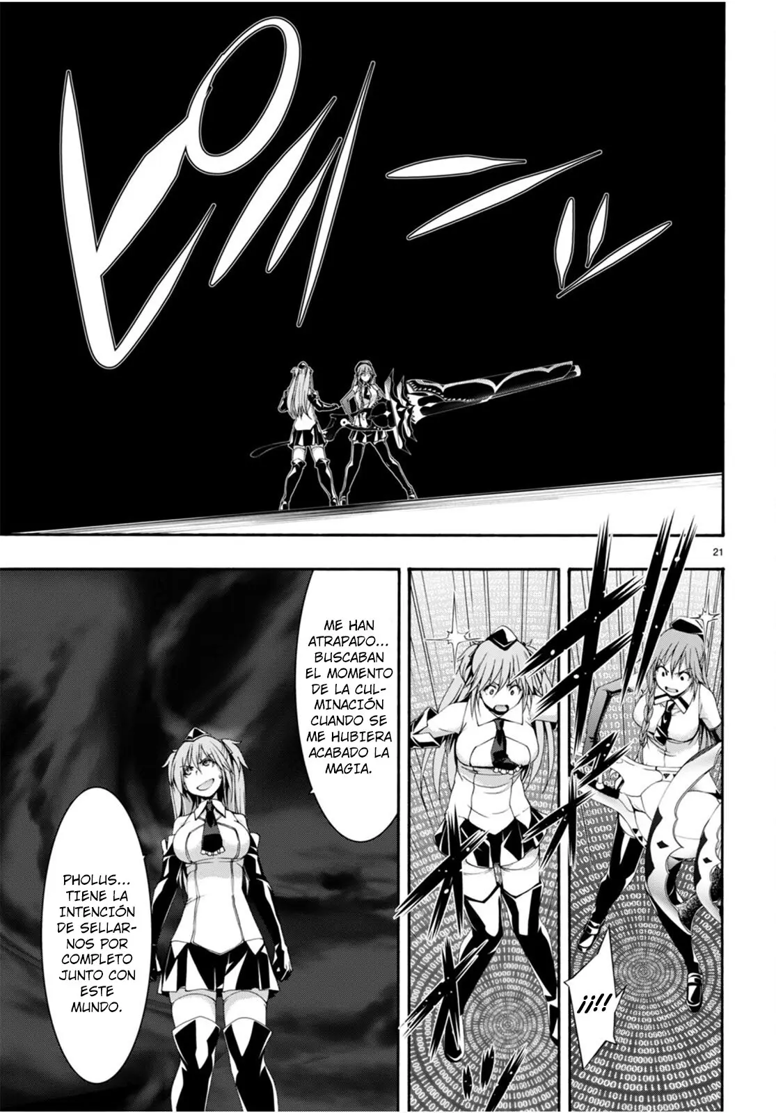 Trinity Seven: 7-Nin no Mahoutsukai capítulo 134 página 21