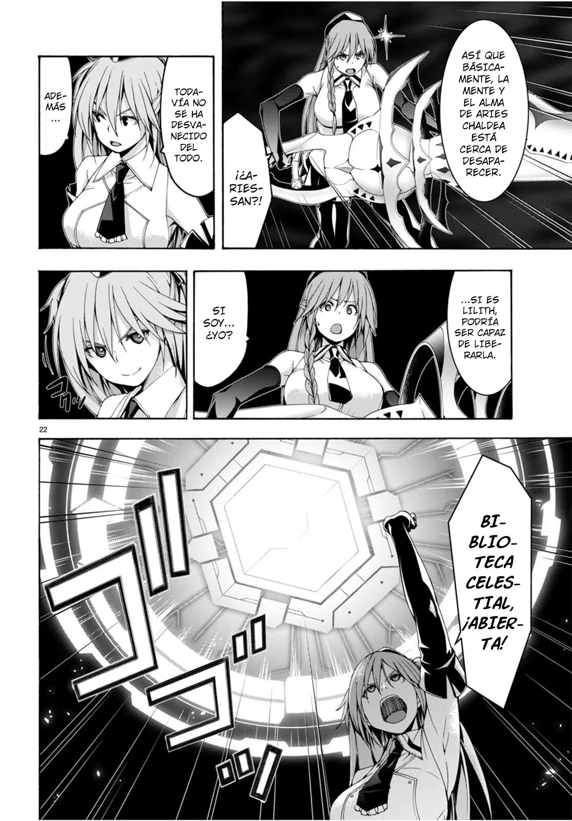 Trinity Seven: 7-Nin no Mahoutsukai capítulo 134 página 22