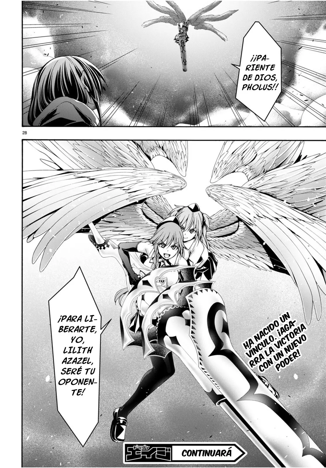 Trinity Seven: 7-Nin no Mahoutsukai capítulo 134 página 28