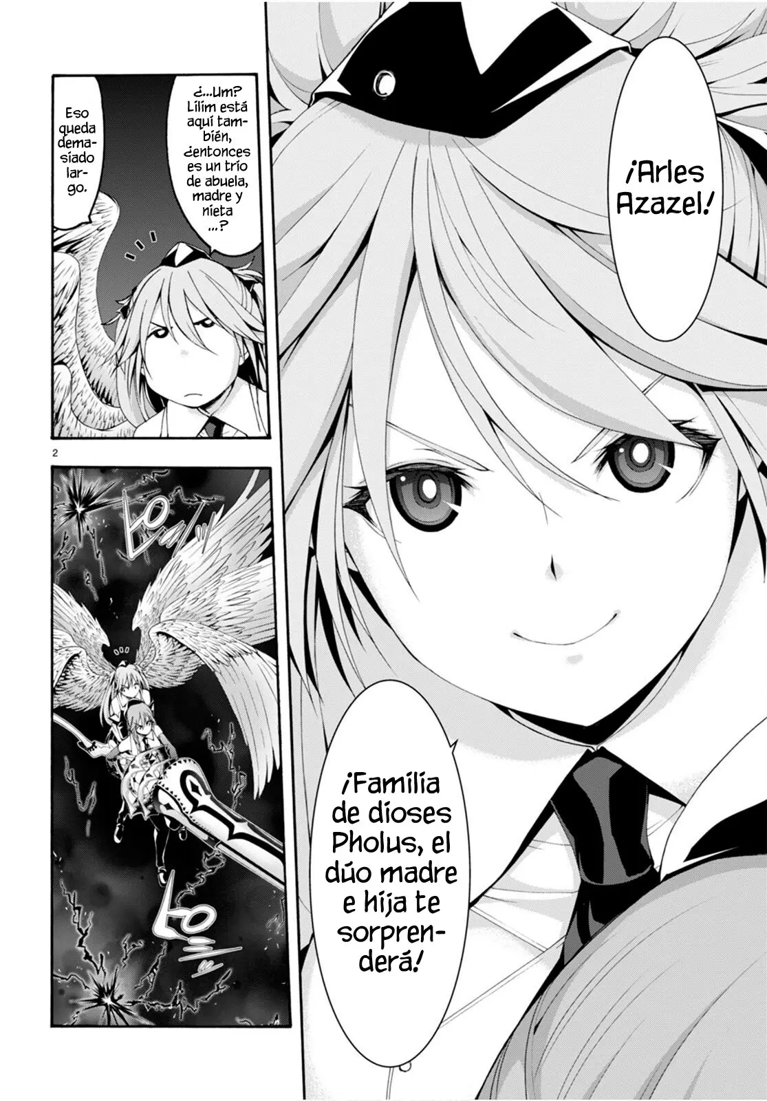 Trinity Seven: 7-Nin no Mahoutsukai capítulo 135 página 3