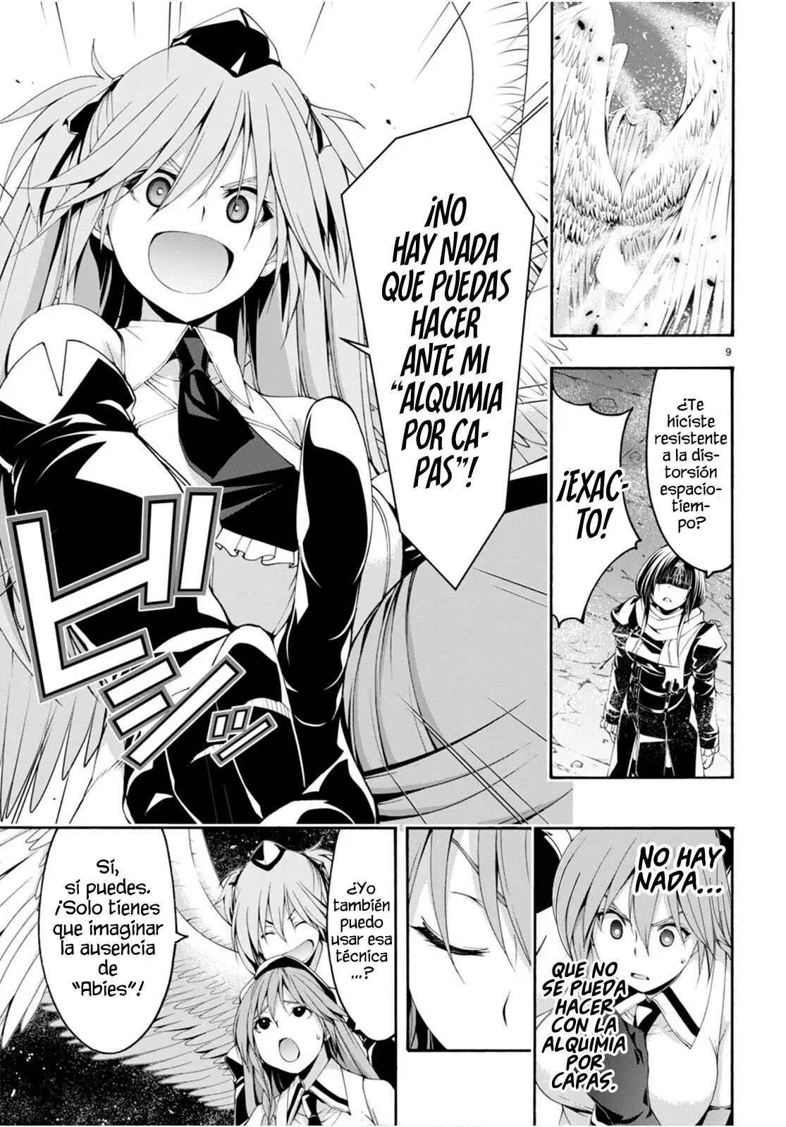 Trinity Seven: 7-Nin no Mahoutsukai capítulo 135 página 10