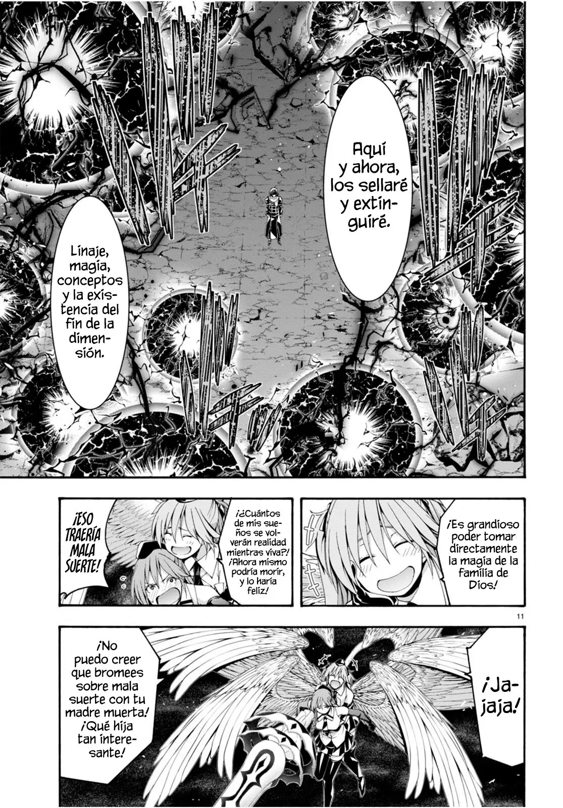 Trinity Seven: 7-Nin no Mahoutsukai capítulo 135 página 12