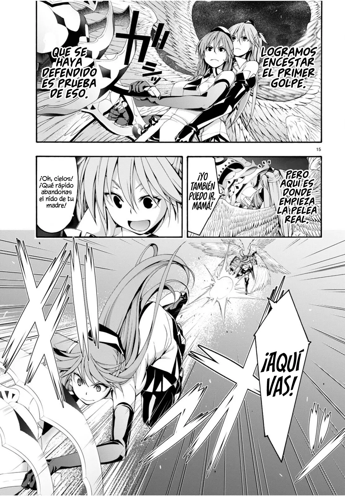 Trinity Seven: 7-Nin no Mahoutsukai capítulo 135 página 16