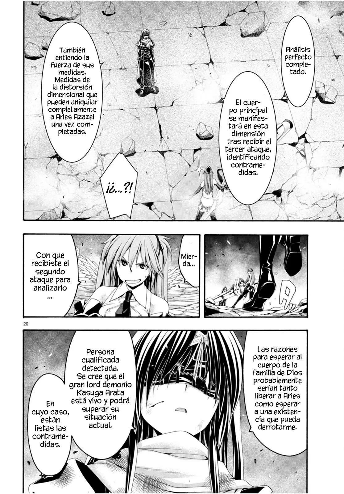 Trinity Seven: 7-Nin no Mahoutsukai capítulo 135 página 20