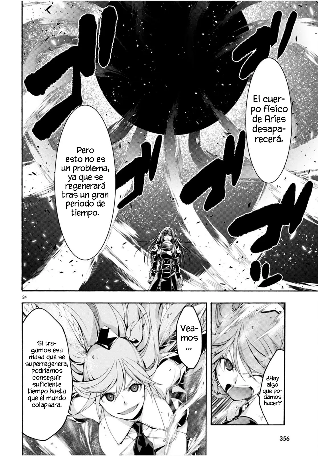 Trinity Seven: 7-Nin no Mahoutsukai capítulo 135 página 24