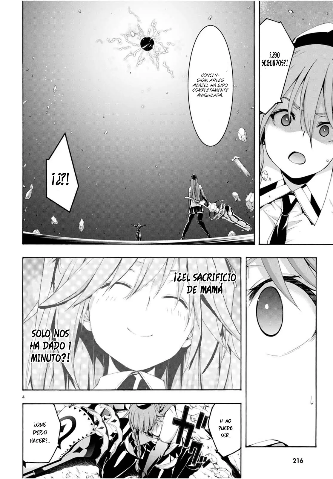 Trinity Seven: 7-Nin no Mahoutsukai capítulo 136 página 5