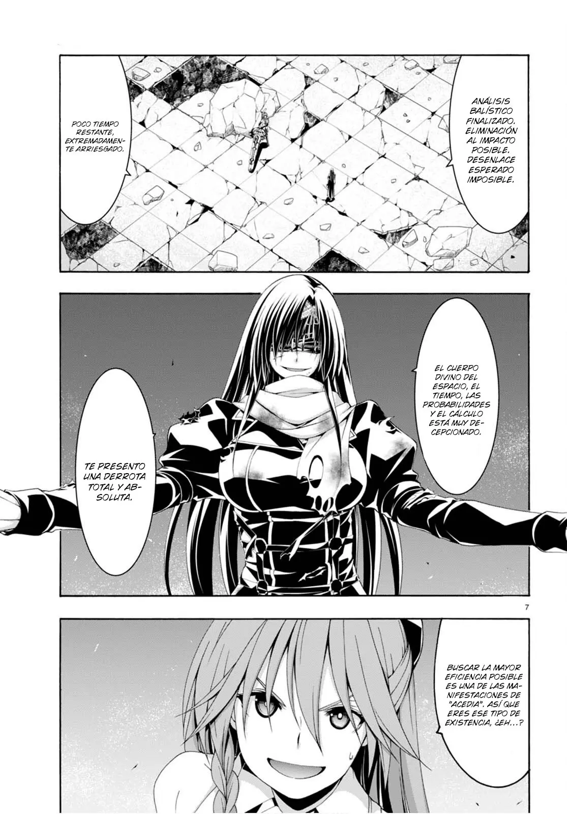 Trinity Seven: 7-Nin no Mahoutsukai capítulo 136 página 8