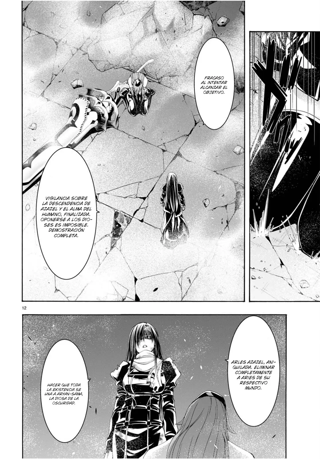 Trinity Seven: 7-Nin no Mahoutsukai capítulo 136 página 12
