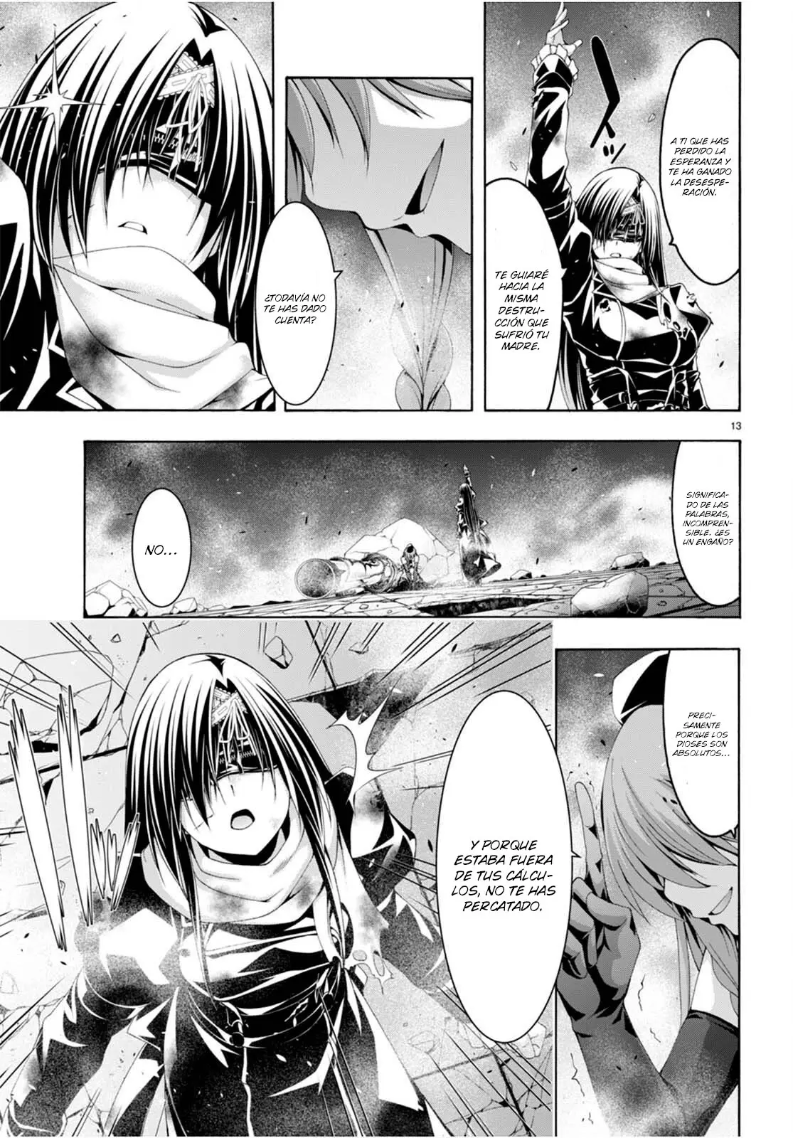 Trinity Seven: 7-Nin no Mahoutsukai capítulo 136 página 13
