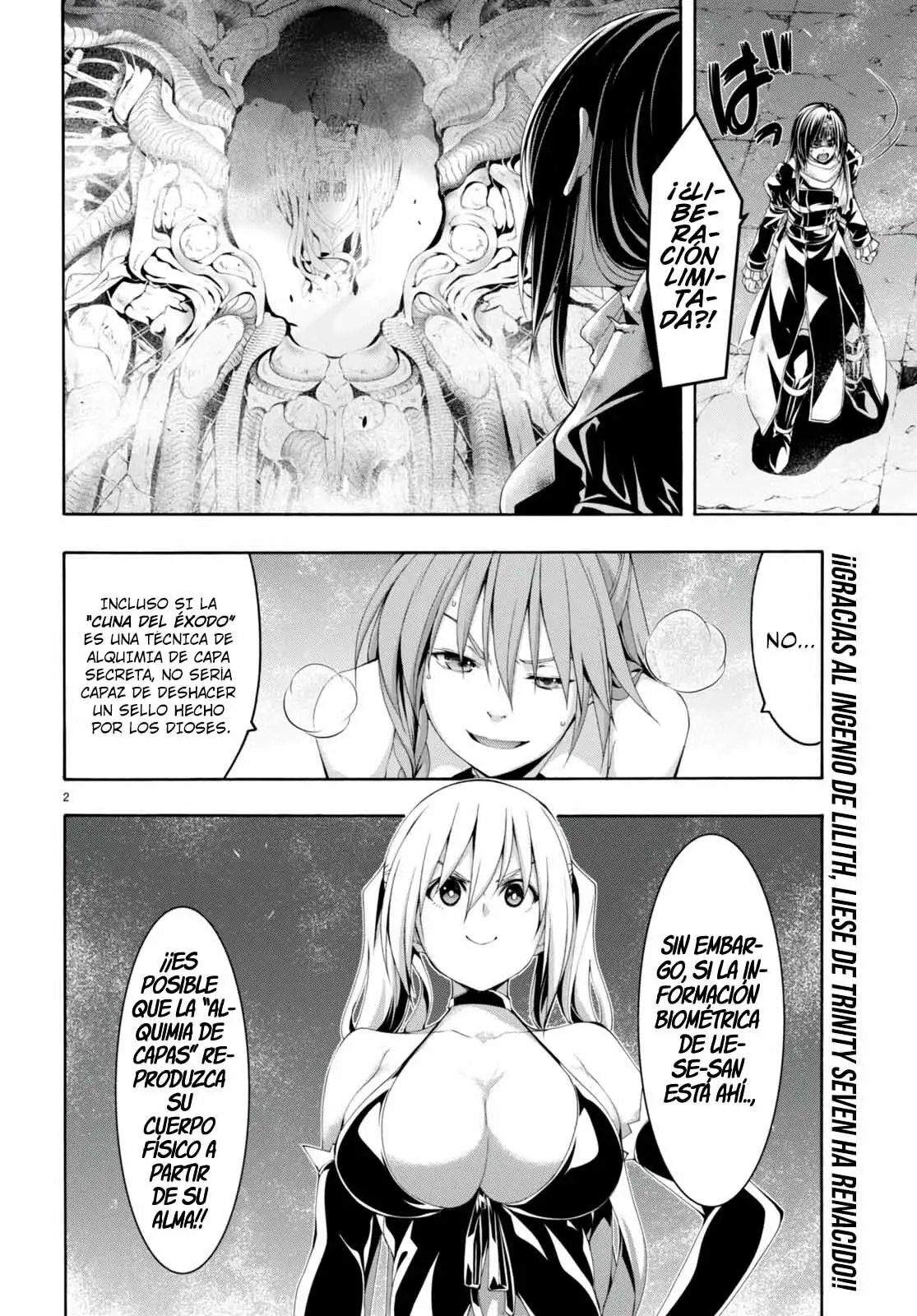 Trinity Seven: 7-Nin no Mahoutsukai capítulo 137 página 4
