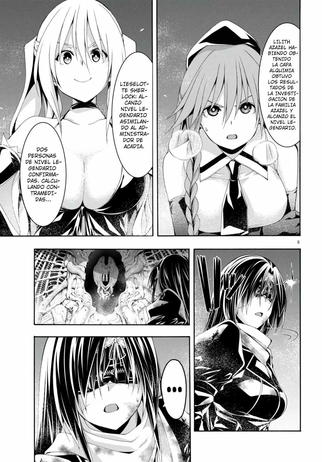 Trinity Seven: 7-Nin no Mahoutsukai capítulo 137 página 7
