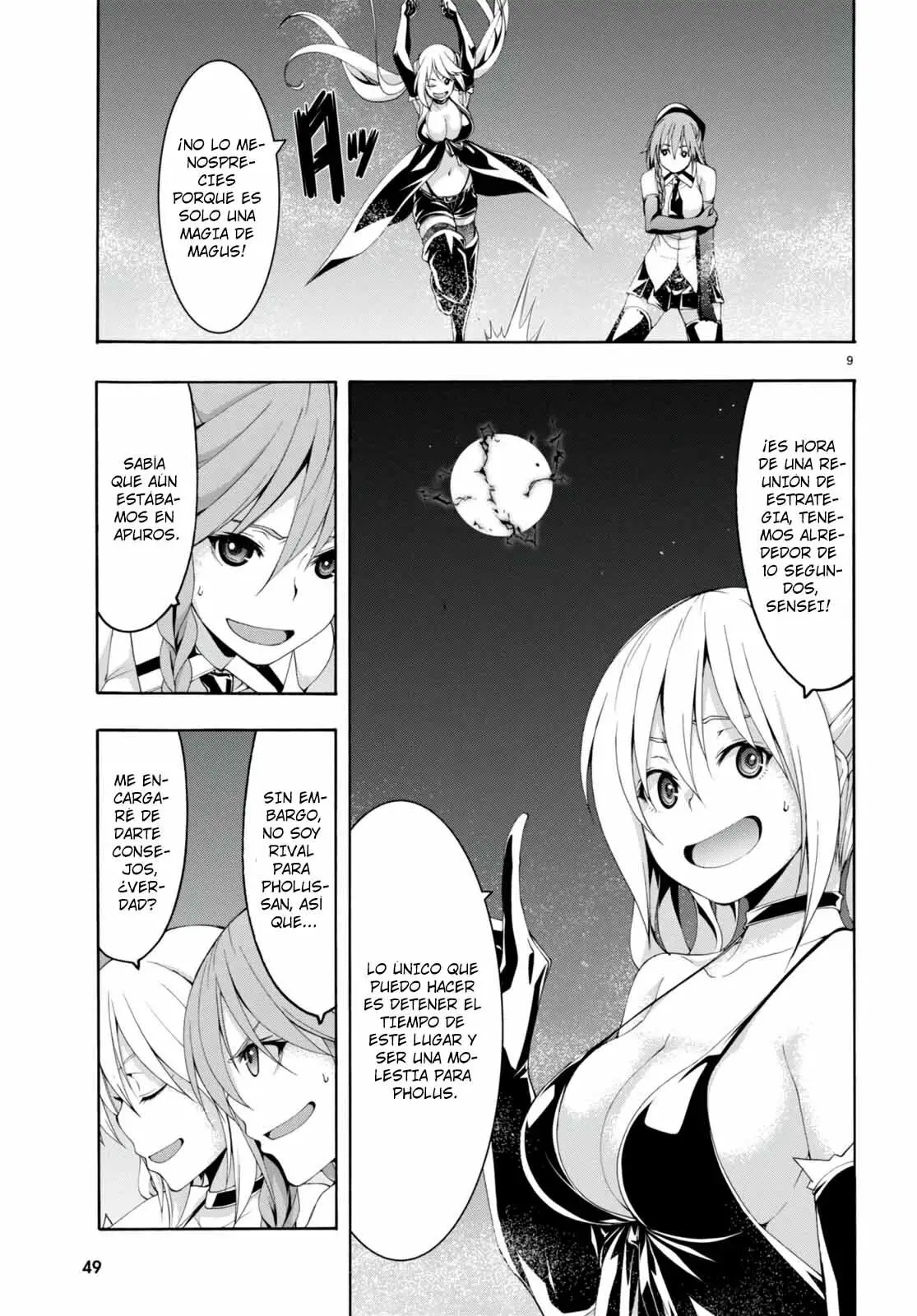 Trinity Seven: 7-Nin no Mahoutsukai capítulo 137 página 11