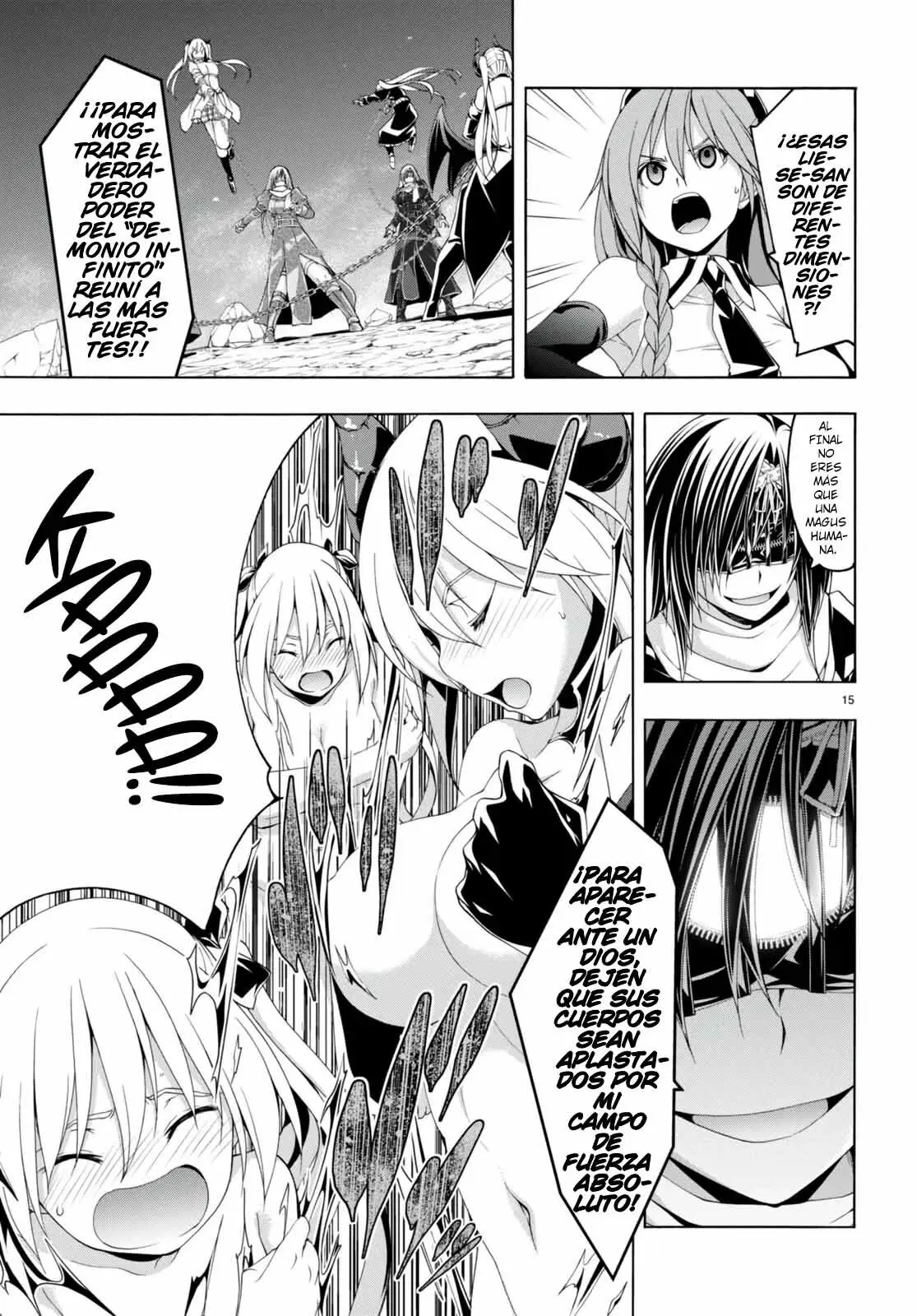 Trinity Seven: 7-Nin no Mahoutsukai capítulo 137 página 17