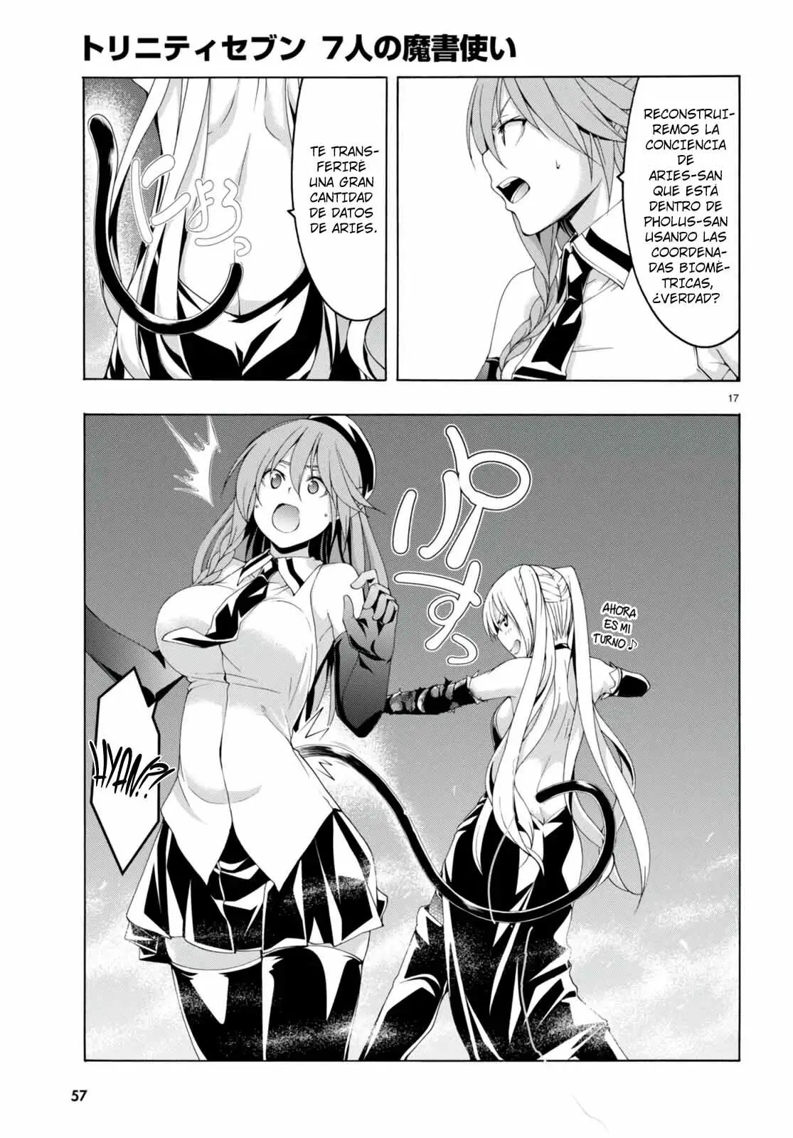 Trinity Seven: 7-Nin no Mahoutsukai capítulo 137 página 19