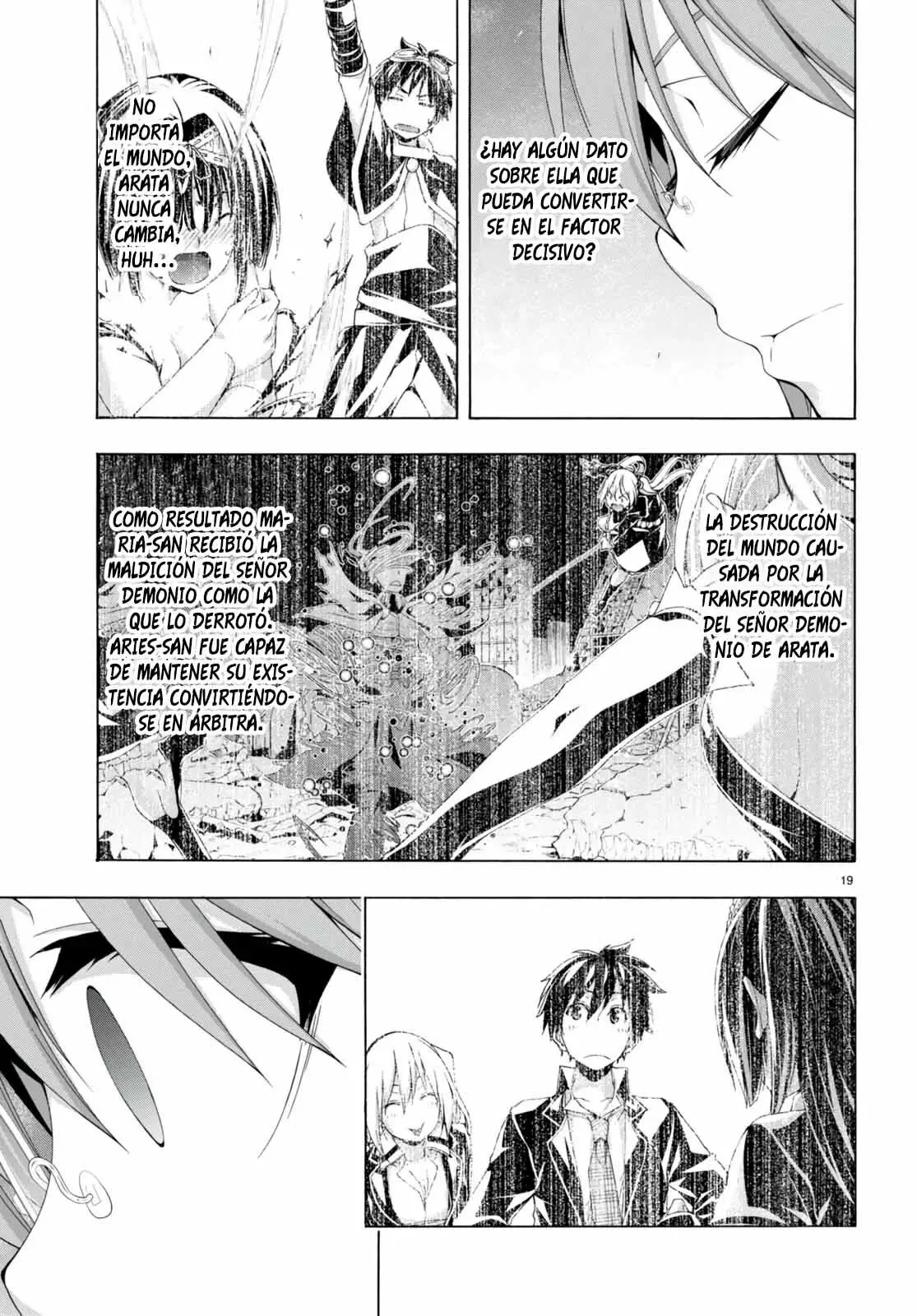 Trinity Seven: 7-Nin no Mahoutsukai capítulo 137 página 21