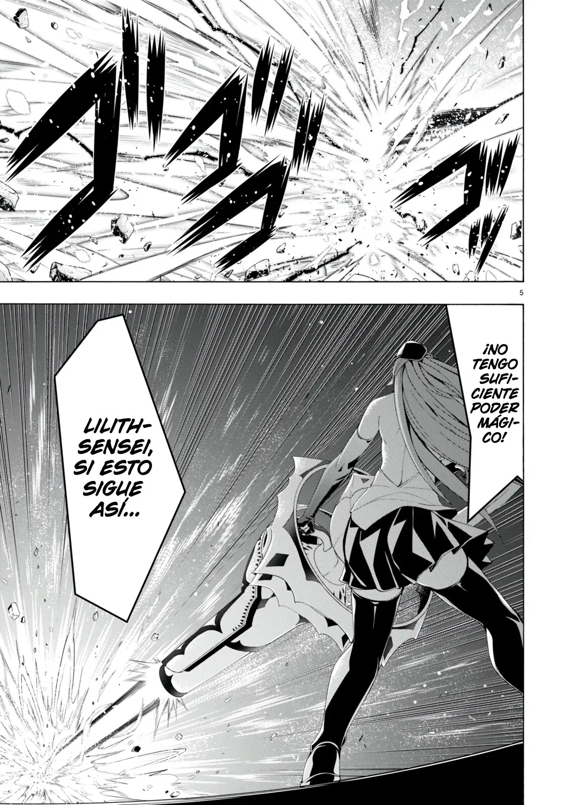 Trinity Seven: 7-Nin no Mahoutsukai capítulo 138 página 6